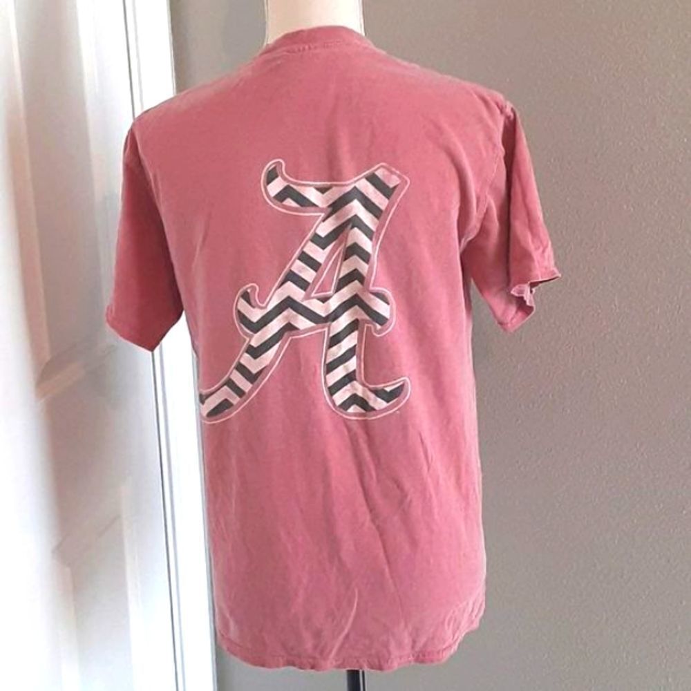 Comfort Colors Crimson Alabama T Shirt Size S